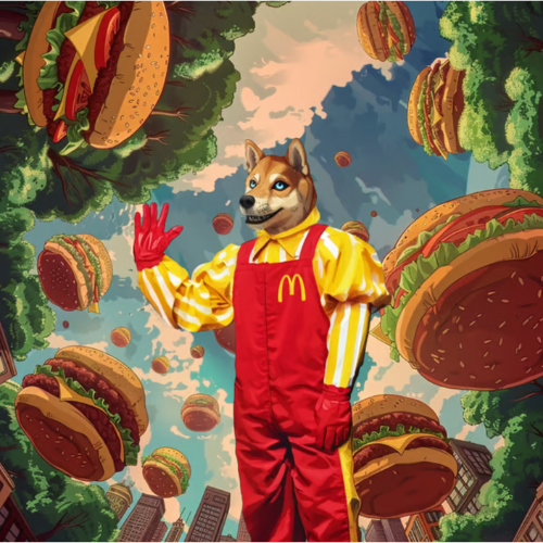 McDoge Mascot